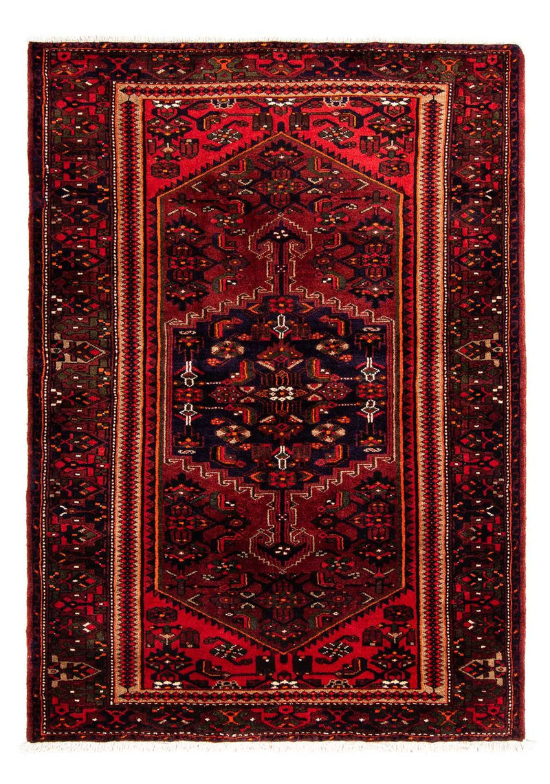 Perser Rug - Nomadic - 226 x 146 cm - dark red