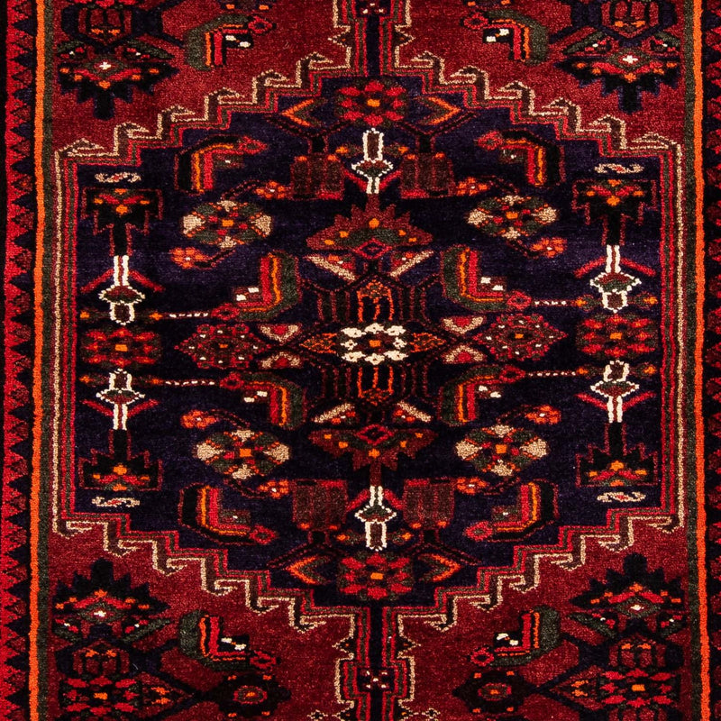 Perser Rug - Nomadic - 226 x 146 cm - dark red