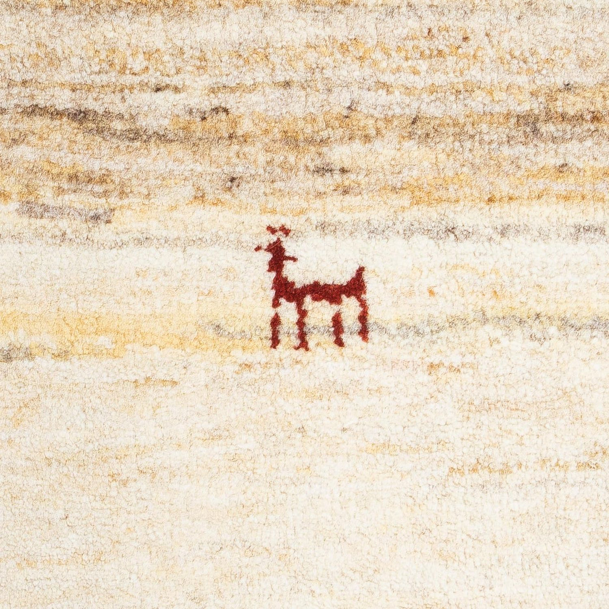 Gabbeh Rug - Perser - 60 x 40 cm - beige