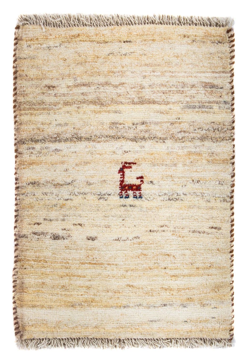Gabbeh Rug - Perser - 60 x 40 cm - beige