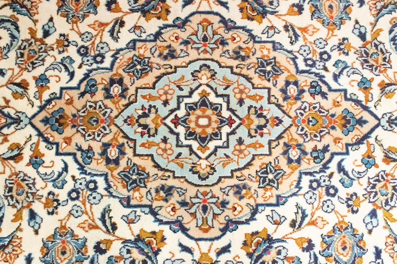 Perser Rug - Keshan - 309 x 195 cm - blue