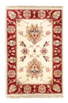 Ziegler Rug 64x93cm - Oriental Rug - Rectangle / Beige / 64 x 93 cm Rectangle