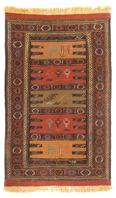 Kelim Rug - Oriental - 173 x 100 cm - multicolored