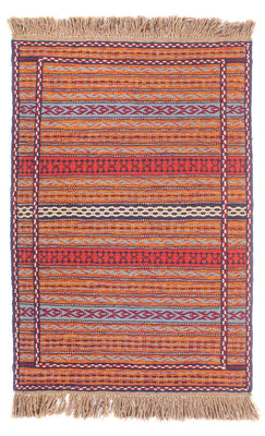 Kelim Rug - Oriental - 123 x 80 cm - multicolored