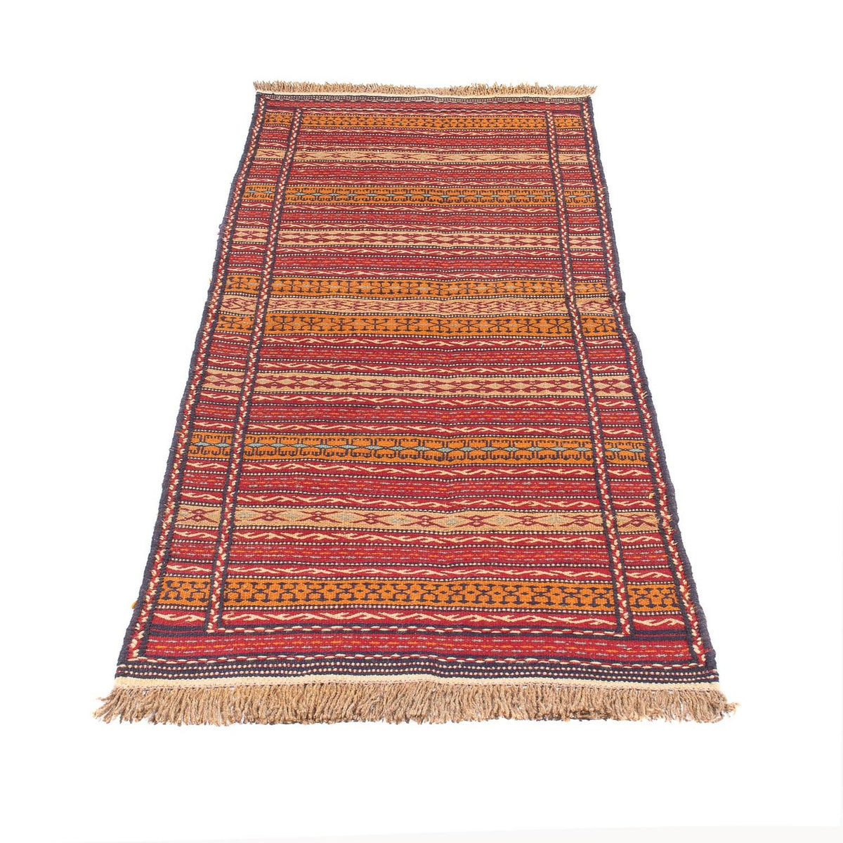 Runner Kelim Rug - Oriental - 200 x 70 cm - multicolored