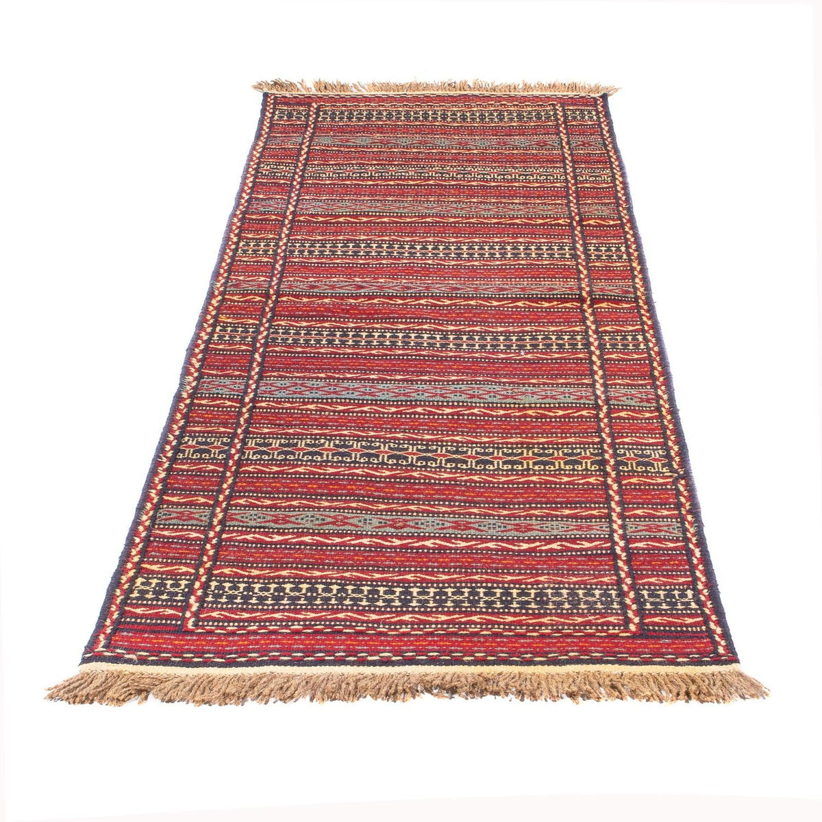 Runner Kelim Rug - Oriental - 200 x 72 cm - multicolored