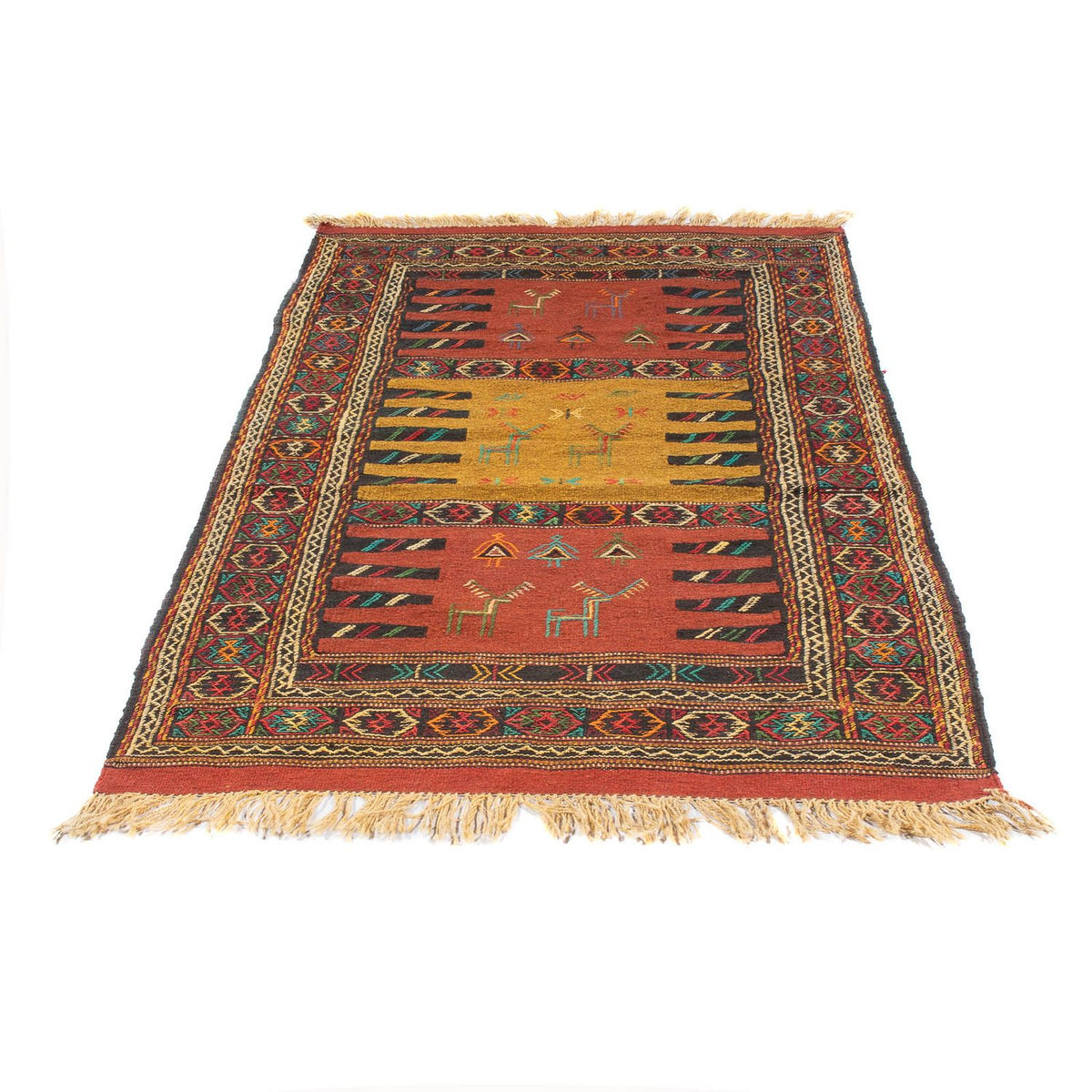 Kelim Rug - Oriental - 170 x 100 cm - multicolored