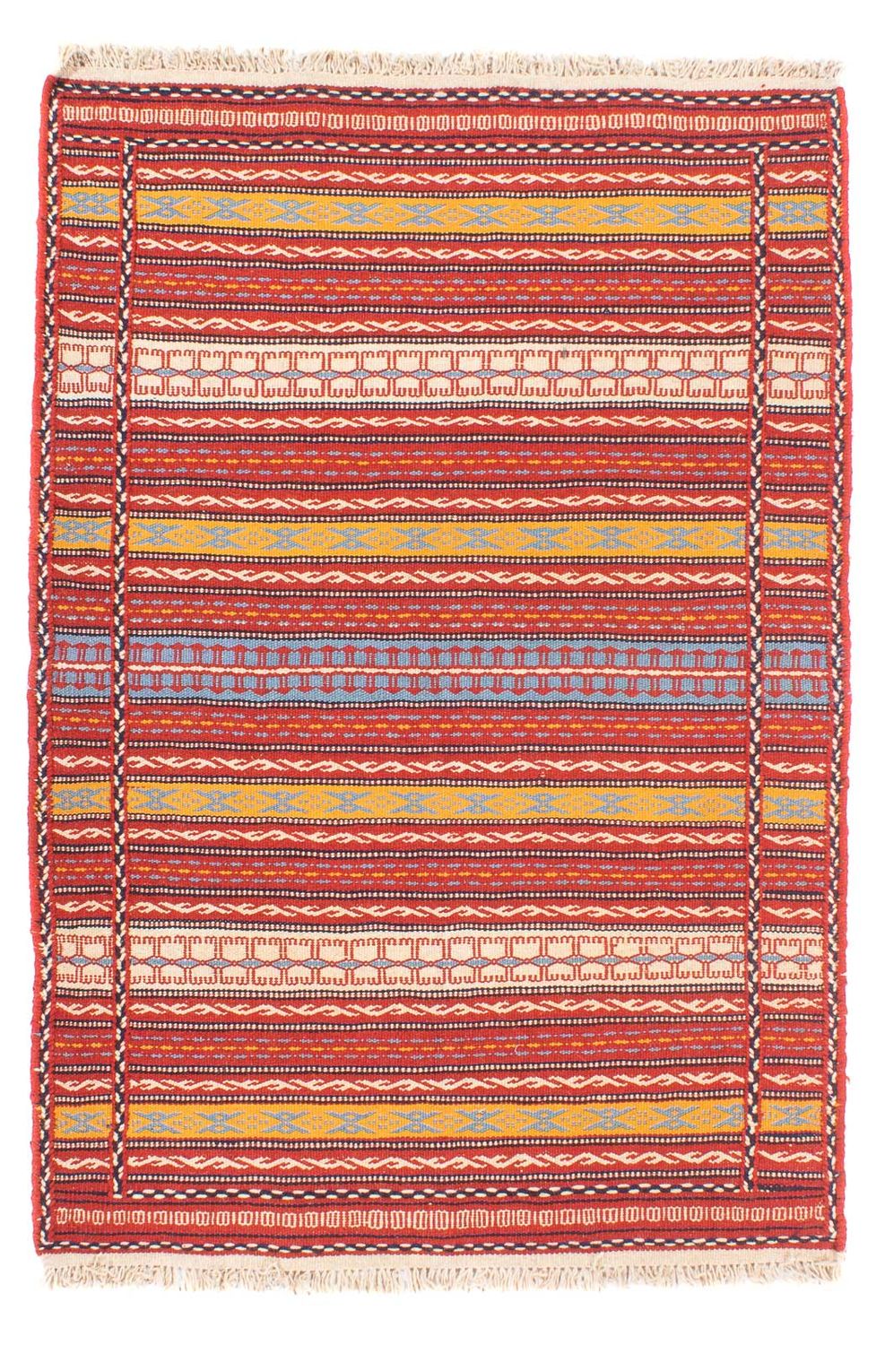 Kelim Rug - Oriental - 150 x 100 cm - multicolored