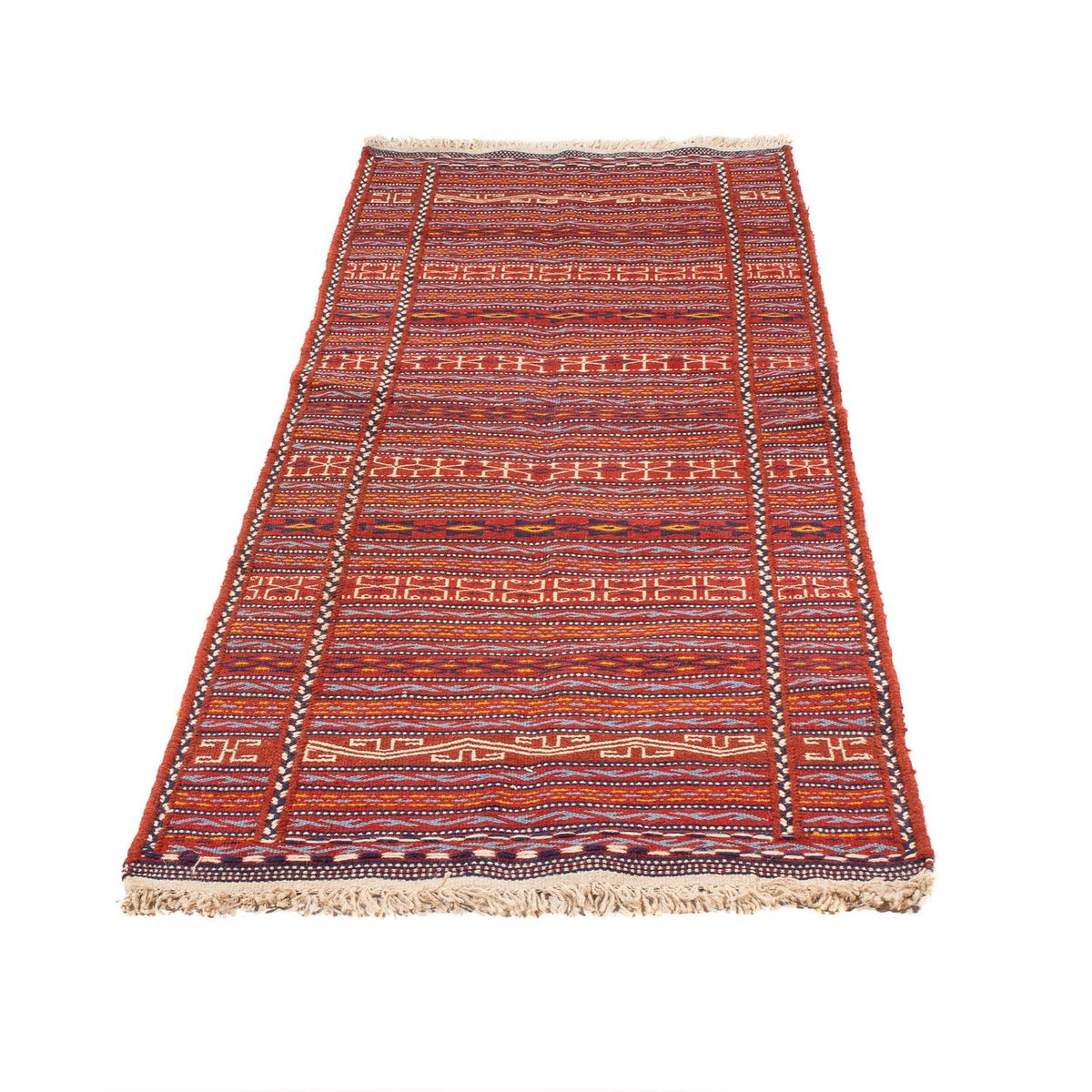 Runner Kelim Rug - Oriental - 200 x 70 cm - multicolored