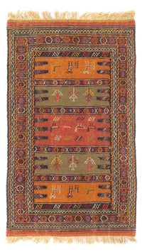 Kelim Rug - Oriental - 170 x 100 cm - multicolored