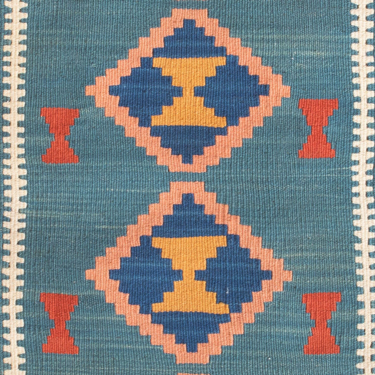 Kelim Rug - Oriental - 96 x 63 cm - multicolored