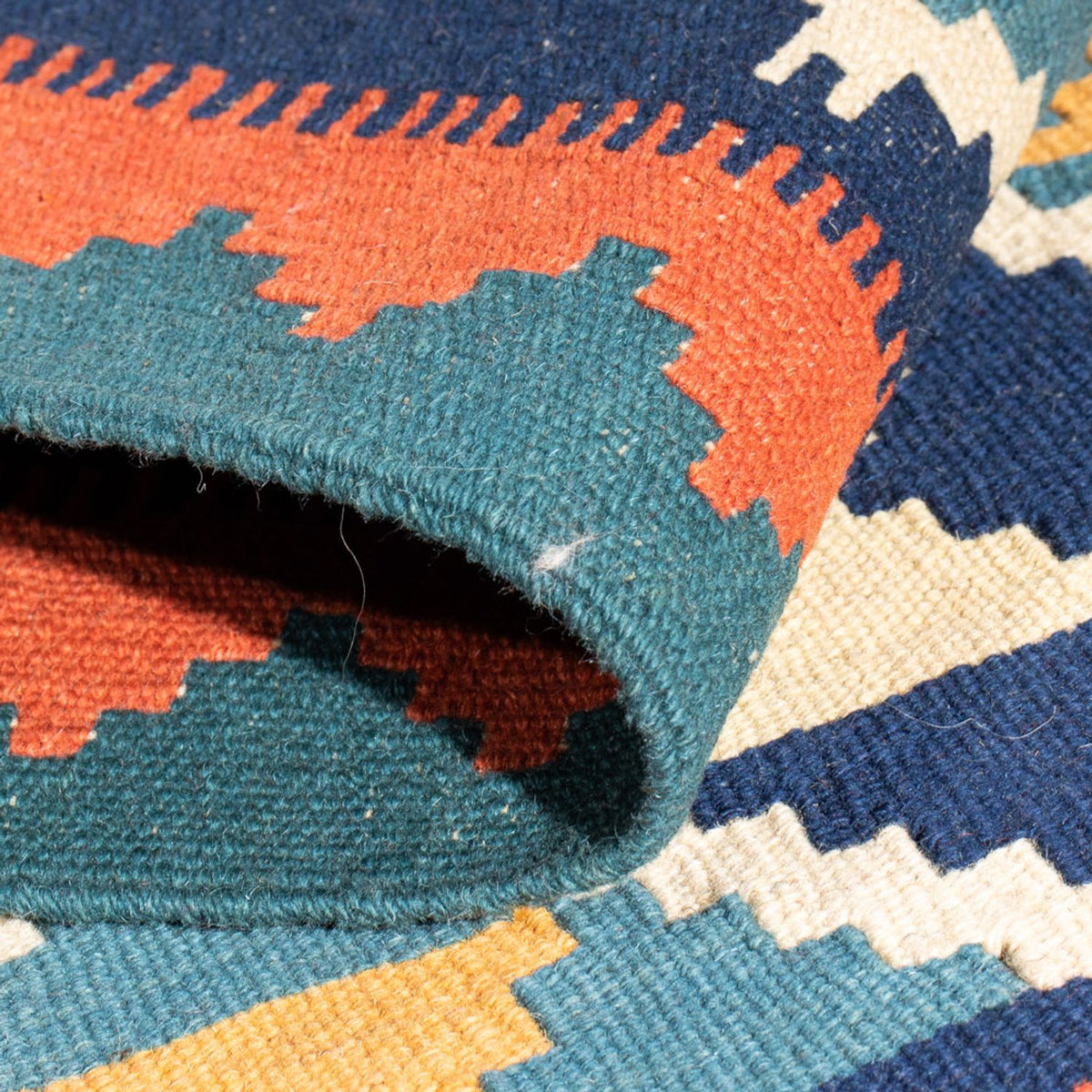 Kelim Rug - Oriental - 87 x 57 cm - multicolored