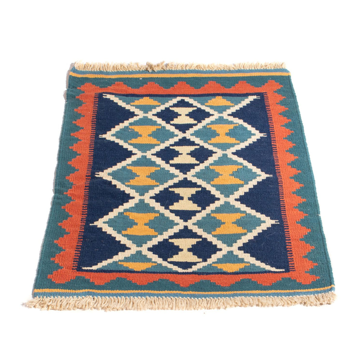 Kelim Rug - Oriental - 87 x 57 cm - multicolored