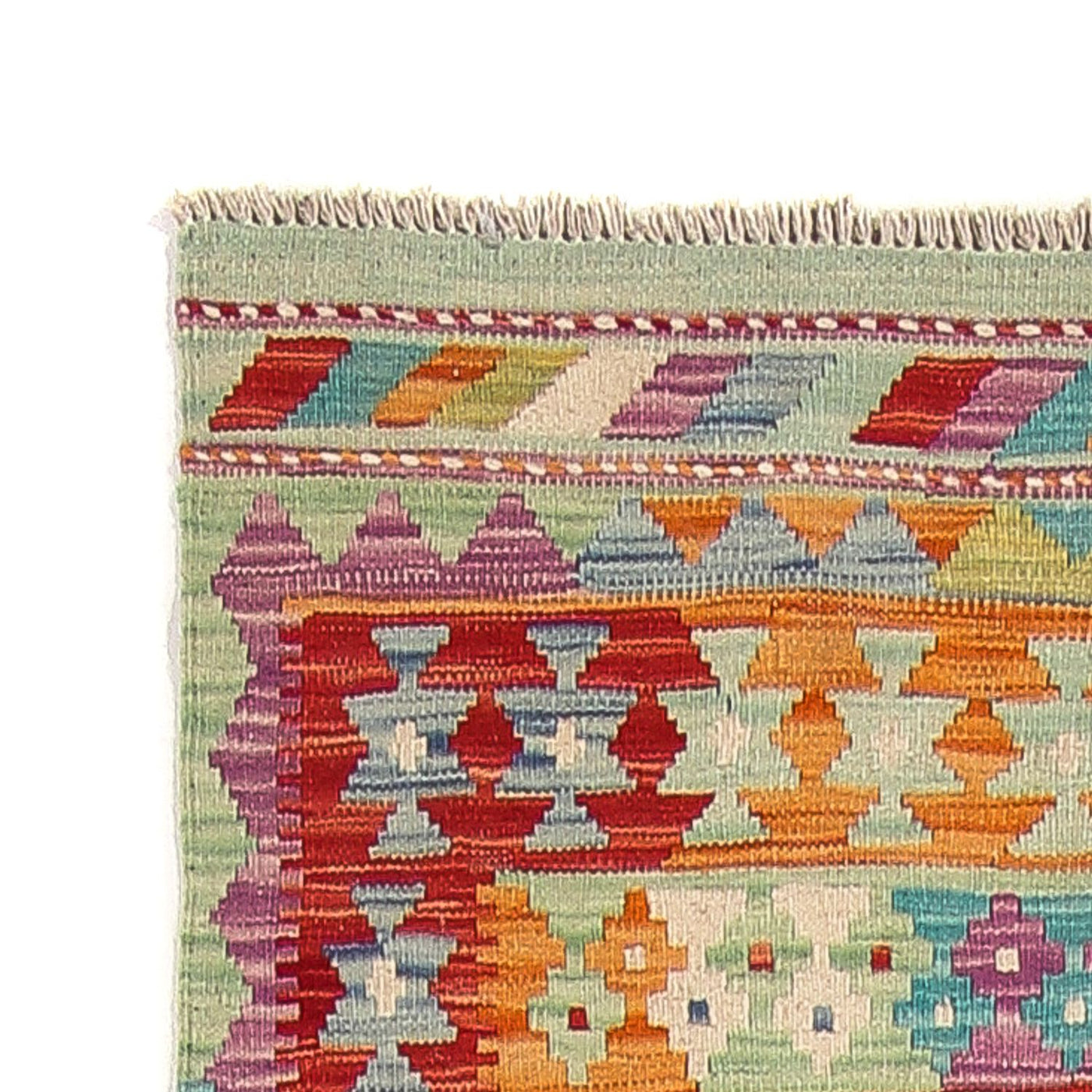 Kilim Maimana Rug 309x84cm - Wool Rug
