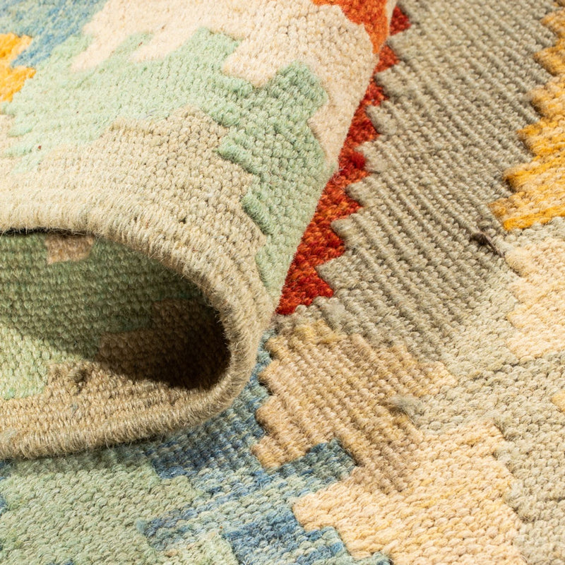 Kelim Rug - Splash - 89 x 63 cm - multicolored