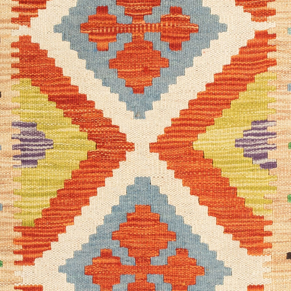 Kelim Rug - Splash - 89 x 63 cm - multicolored