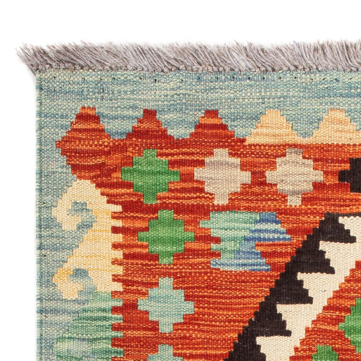 Kelim Rug - Splash - 89 x 63 cm - multicolored