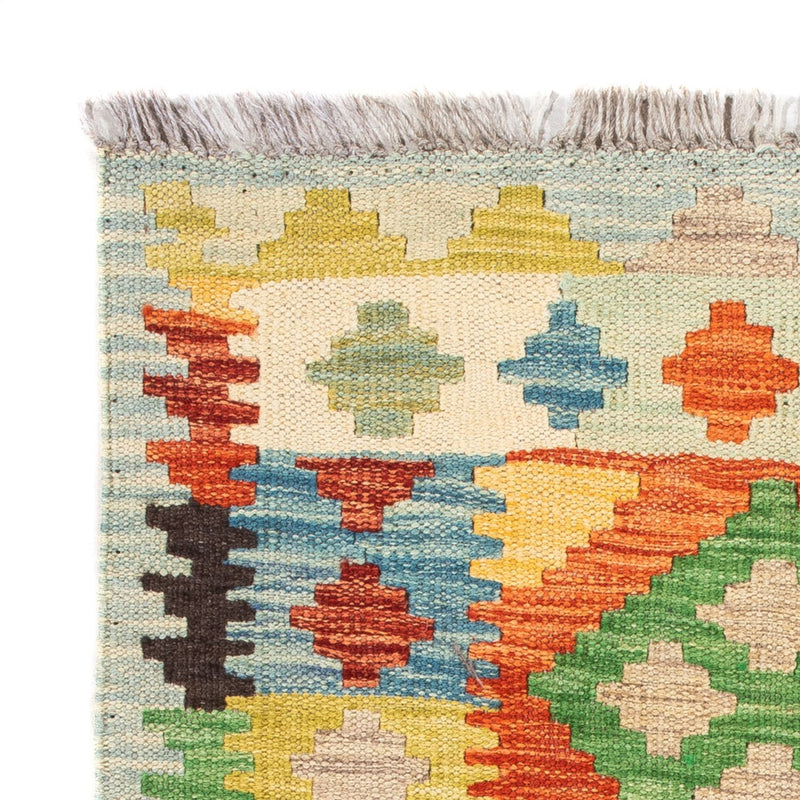 Kelim Rug - Splash - 89 x 63 cm - multicolored