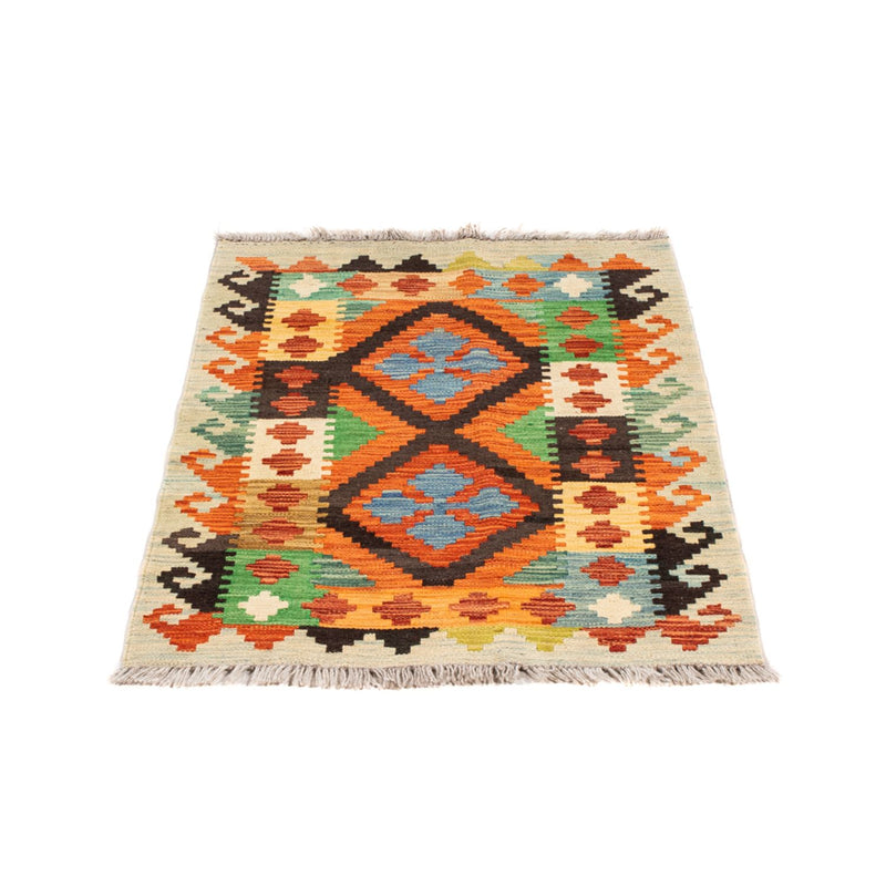 Kelim Rug - Splash - 89 x 63 cm - multicolored