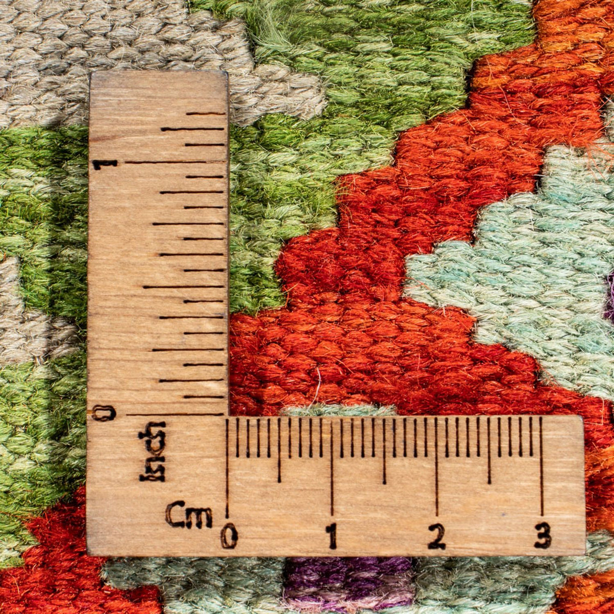 Runner Kelim Rug - Splash - 195 x 75 cm - multicolored