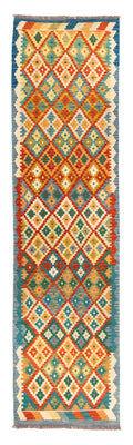 Runner Kelim Rug - Splash - 297 x 80 cm - multicolored