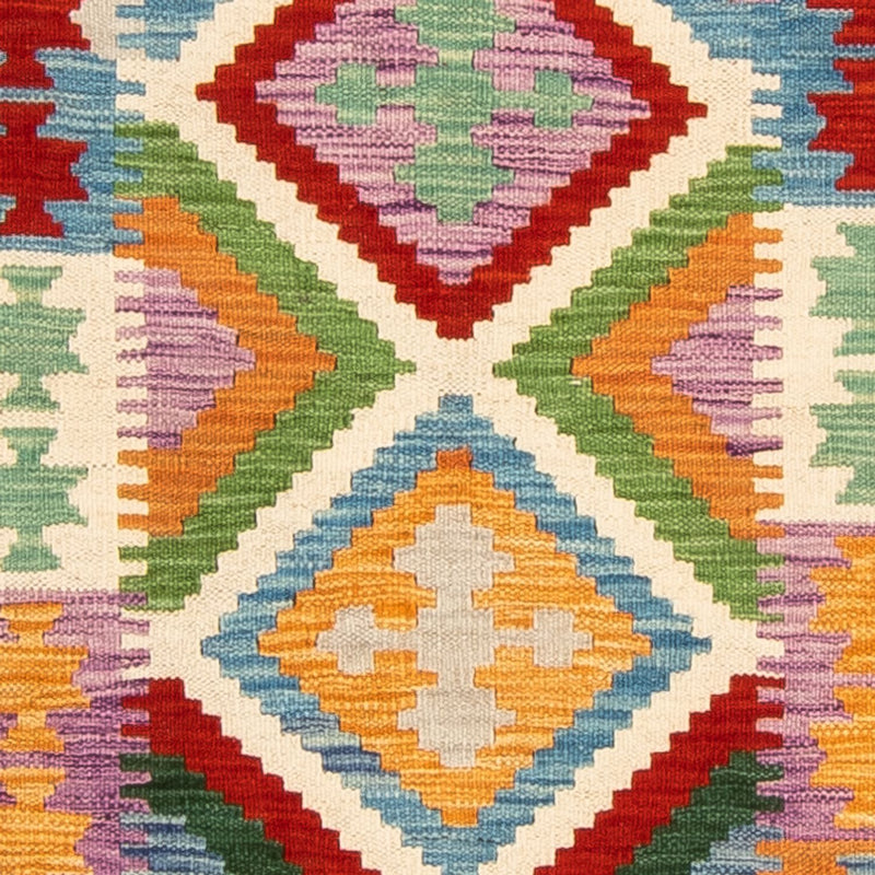 Runner Kelim Rug - Splash - 292 x 80 cm - multicolored