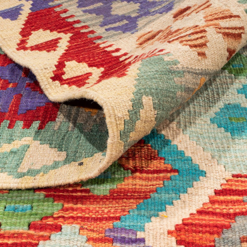 Kelim Rug - Splash - 359 x 247 cm - multicolored