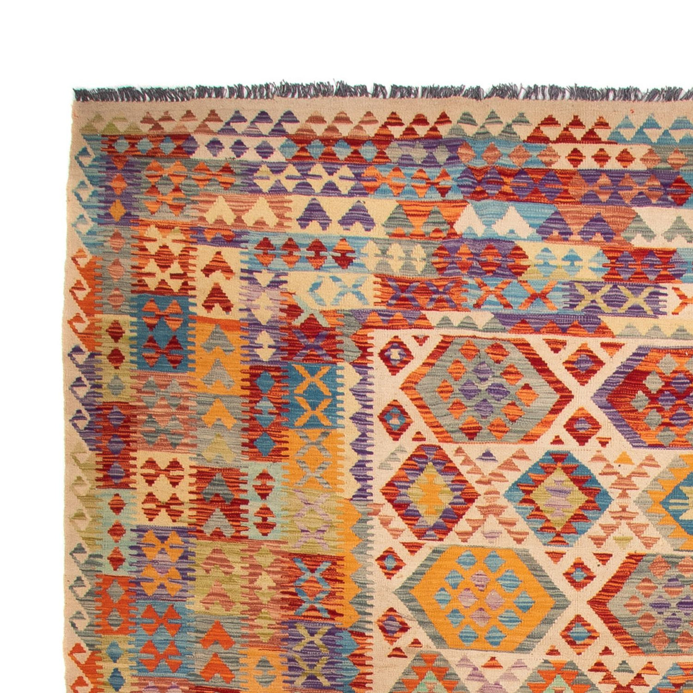 Kilim Maimana Rug 401x303cm - Wool Rug