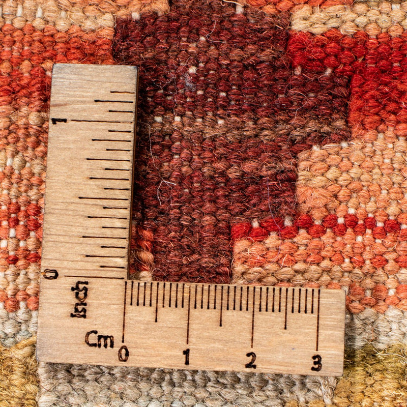 Kelim Rug - Splash - 193 x 148 cm - multicolored