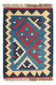Kelim Fars Teppich 60x40cm