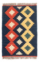 Kelim Fars Teppich 60x40cm
