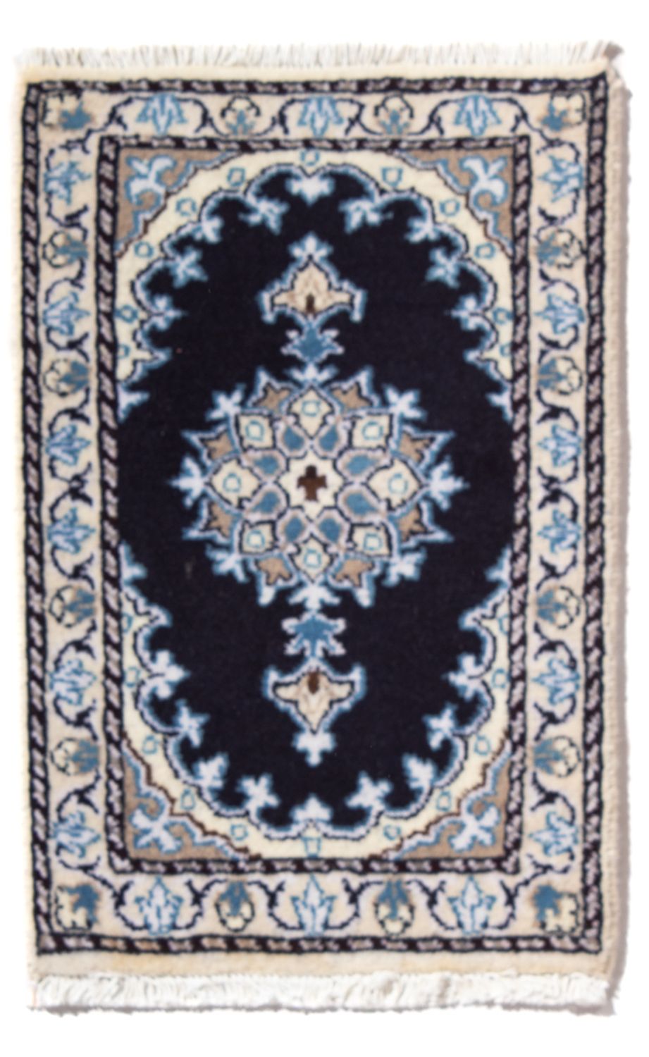 Perser Rug - Nain - 60 x 40 cm - dark blue