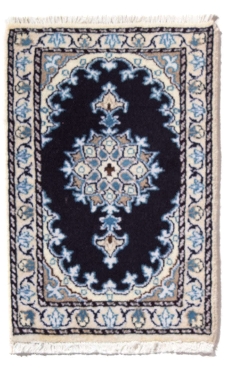 Perser Rug - Nain - 60 x 40 cm - dark blue