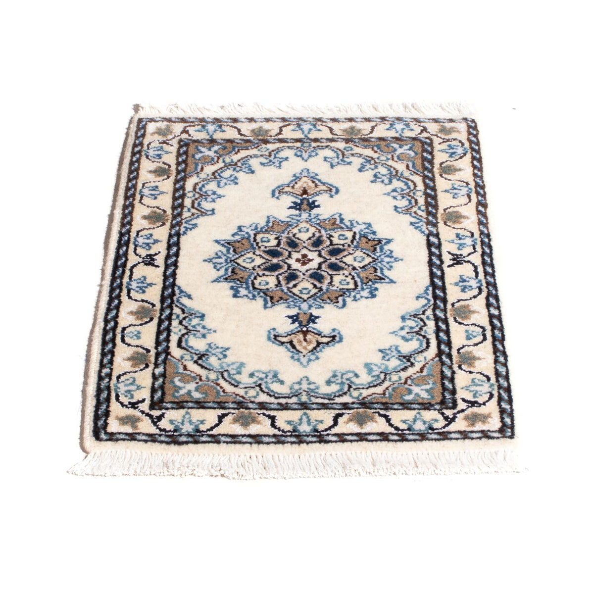Perser Rug - Nain - 60 x 40 cm - light blue