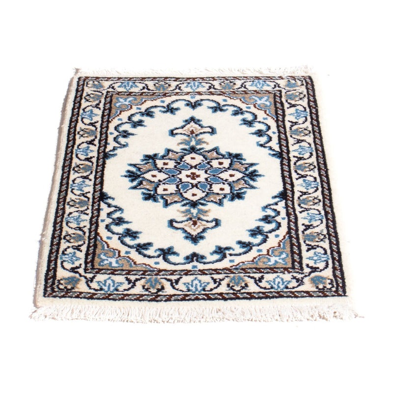 Perser Rug - Nain - 60 x 40 cm - light blue