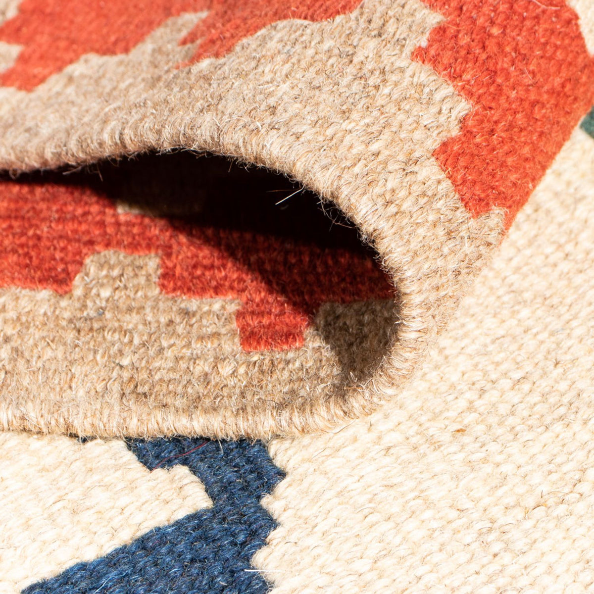 Kelim Rug - Oriental - 95 x 62 cm - multicolored