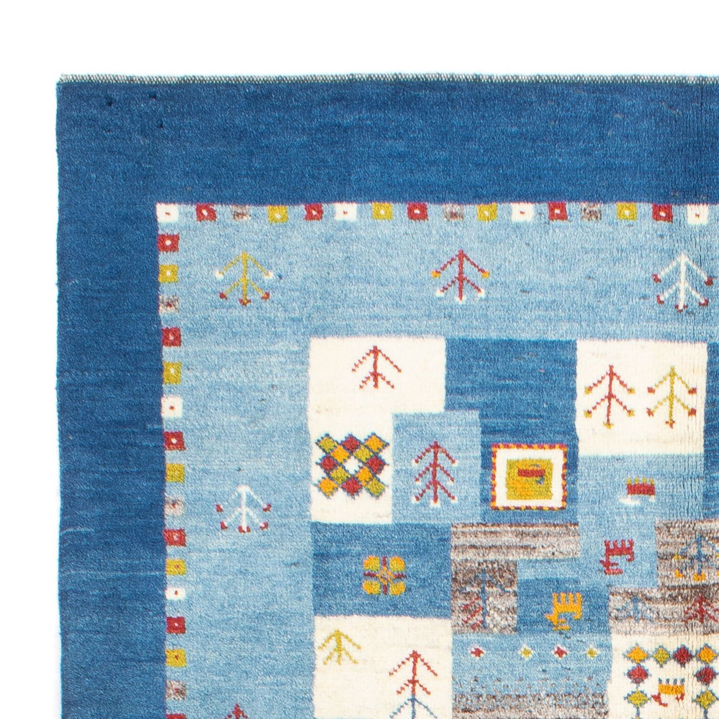 Gabbeh Persian Rug 204x151cm - Perserteppich Wollteppich