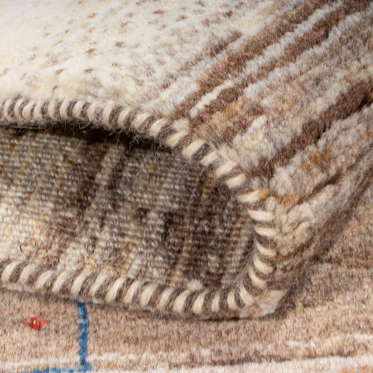 Gabbeh Rug - Loribaft Perser - 192 x 109 cm - natural