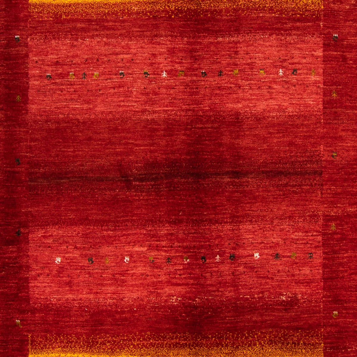 Gabbeh Rug - Loribaft Perser - 347 x 257 cm - red