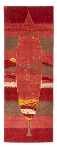 Runner Gabbeh Rug - Perser - 205 x 74 cm - red