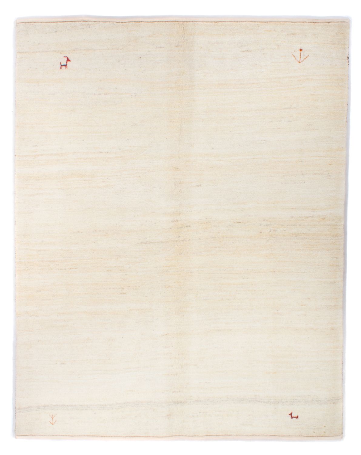 Gabbeh Rug - Perser - 188 x 153 cm - beige