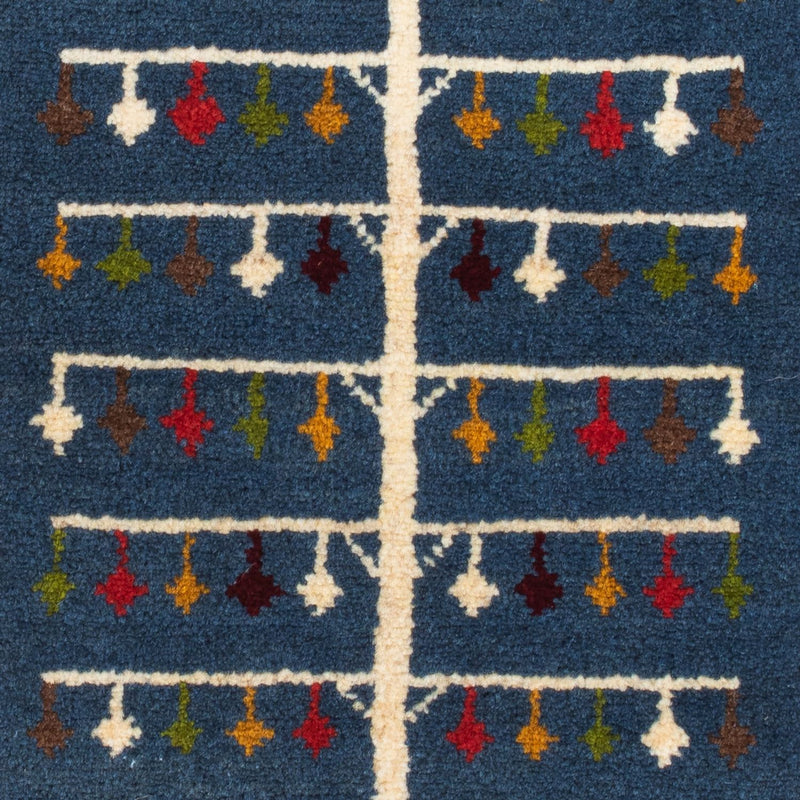 Persian Gabbeh Rug 90x62cm - Perserteppich Wollteppich