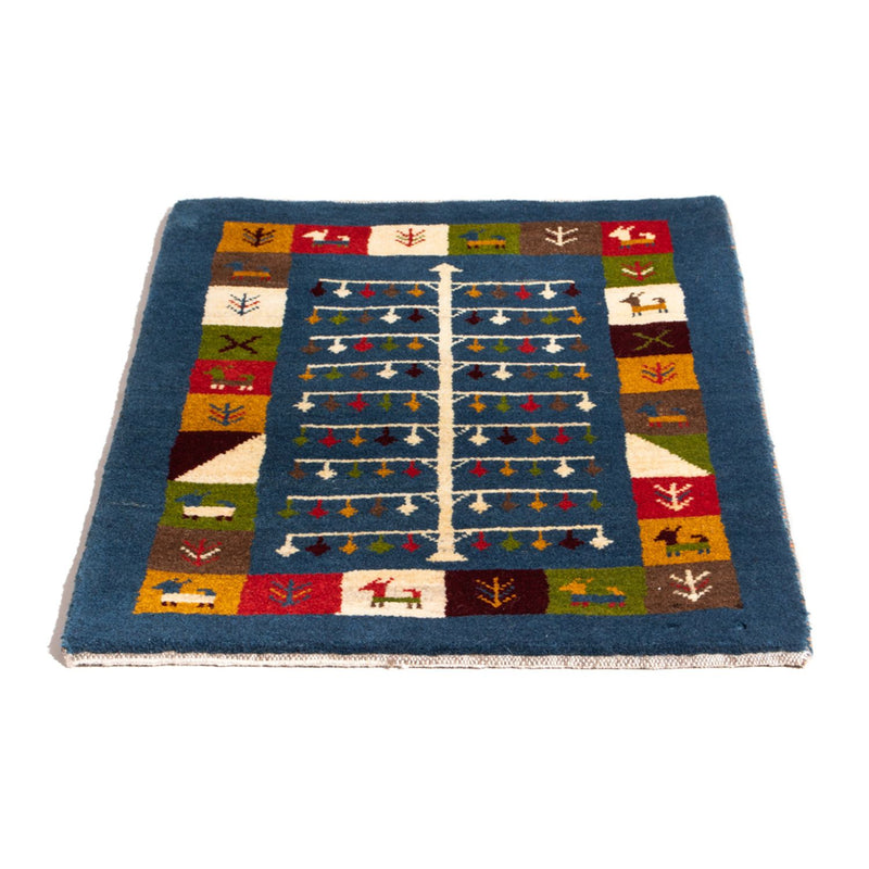 Persian Gabbeh Rug 90x62cm - Perserteppich Wollteppich
