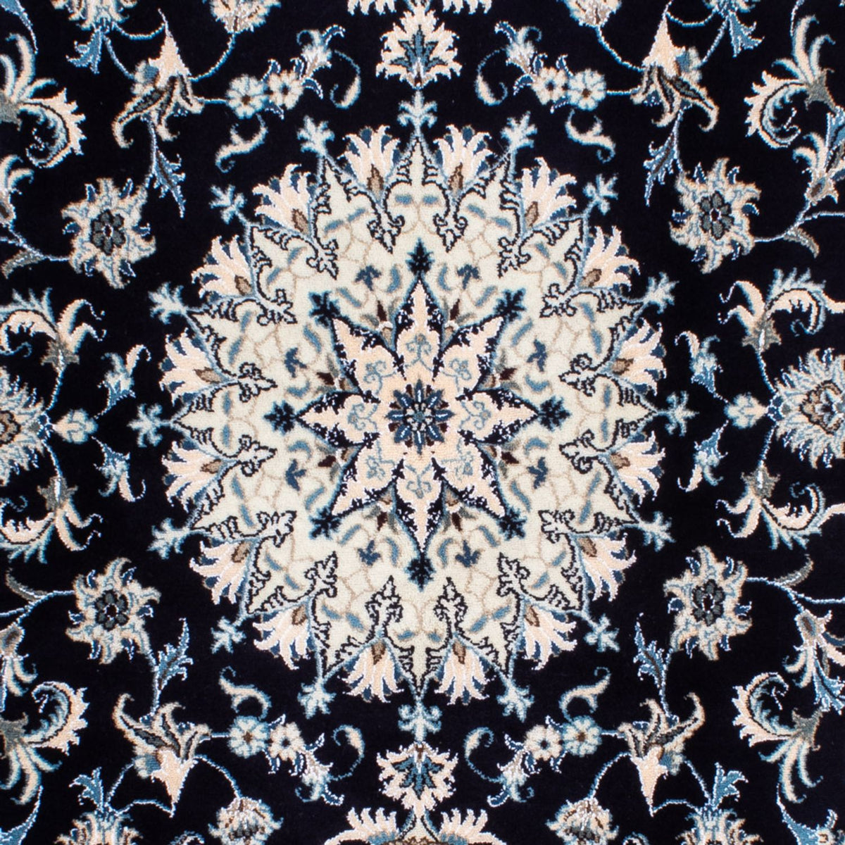 Perser Rug - Nain - 239 x 166 cm - dark blue