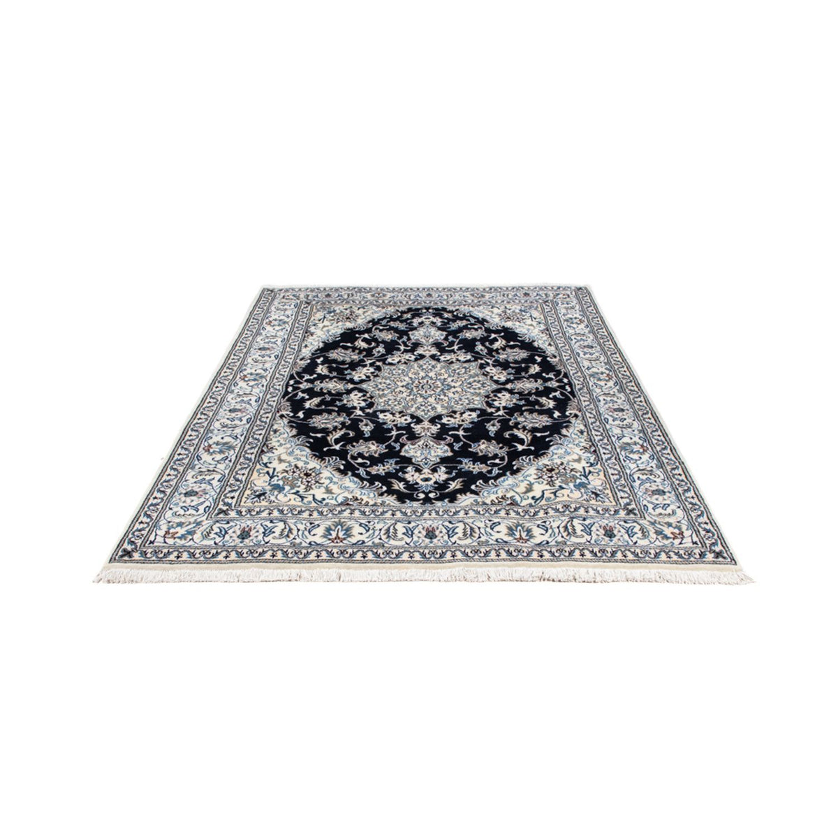 Perser Rug - Nain - 236 x 168 cm - dark blue