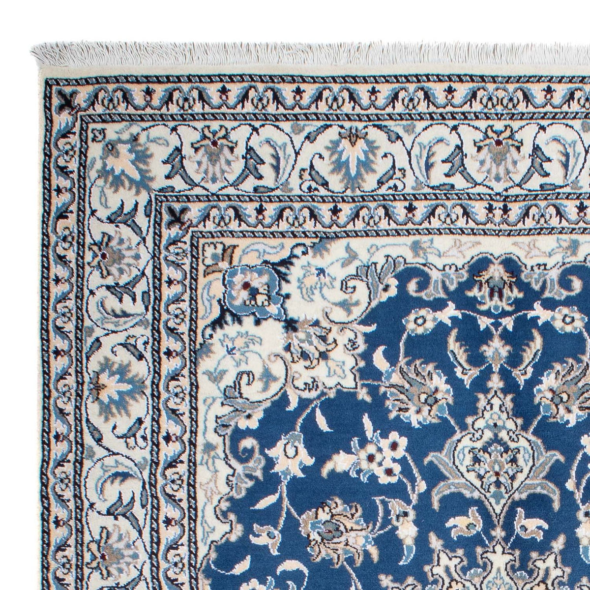 Perser Rug - Nain - 200 x 145 cm - blue