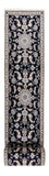 Runner Perser Rug - Nain - 374 x 77 cm - dark blue