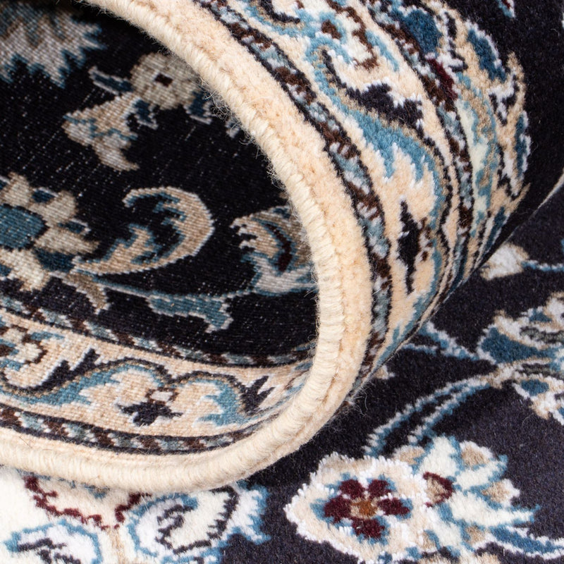 Runner Perser Rug - Nain - 196 x 76 cm - dark blue