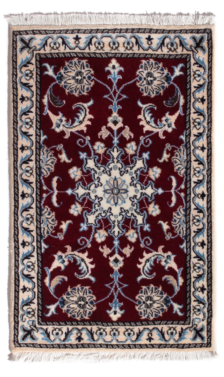 Perser Rug - Nain - 90 x 60 cm - red