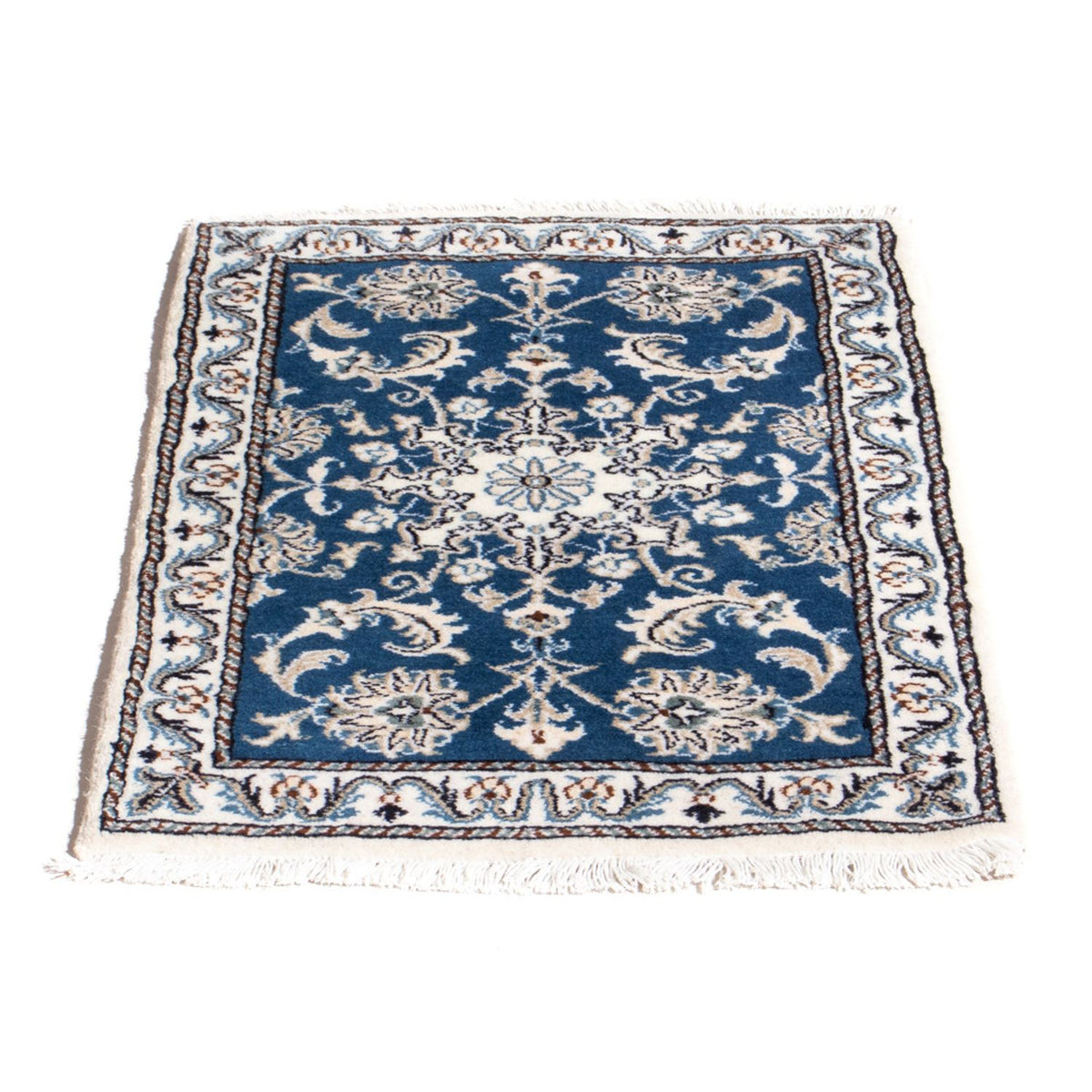 Perser Rug - Nain - 90 x 60 cm - blue